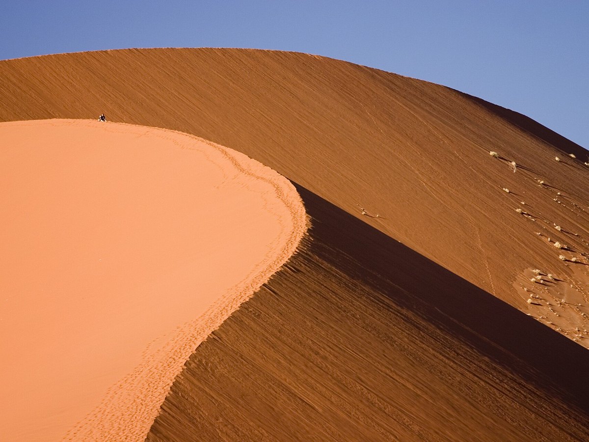 Düne im Sossusvlei in der Namib-Wüste